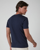 Camiseta Masculina Algodão Pima Marinho