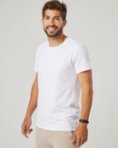 Camiseta Masculina Algodão Pima - Branca
