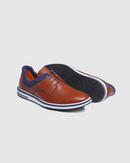 Sapato Masculino Derby Apolo Conhaque