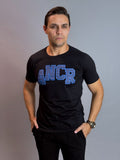 Camisa Gola Redonda Masculina - Preta ANCR
