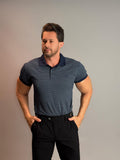 Camisa Gola Polo Masculina - Azul Marinho