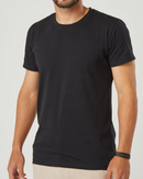 Camiseta Masculina Algodão Pima - Preta