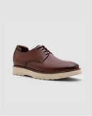 Sapato Masculino Derby Salvatore Café